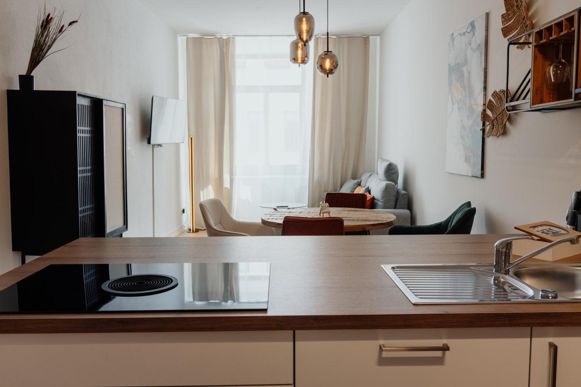 Cityheart Appartement - Stadt Mitte - Stilvoll パッサウ エクステリア 写真